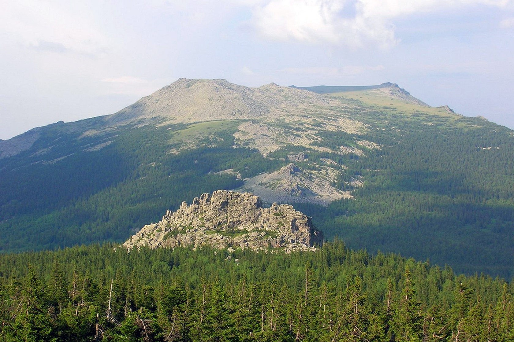Гора большой Нургуш Челябинская